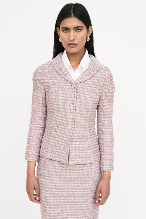 St.John Knit Tweed Co-ord Set