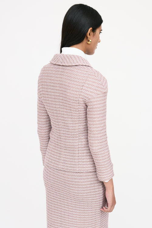 St.John Knit Tweed Co-ord Set