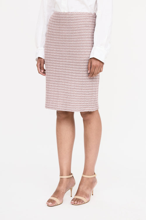 St.John Knit Tweed Co-ord Set