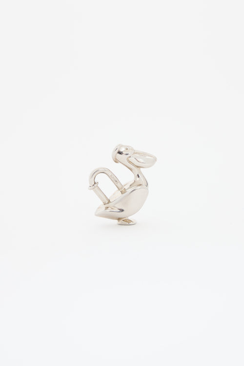 Hermès 1992 Palladium Cadena Lock
