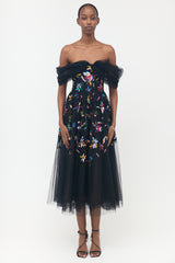 Jason Wu Tulle Embroidered Dress