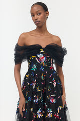 Jason Wu Tulle Embroidered Dress