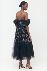 Jason Wu Tulle Embroidered Dress