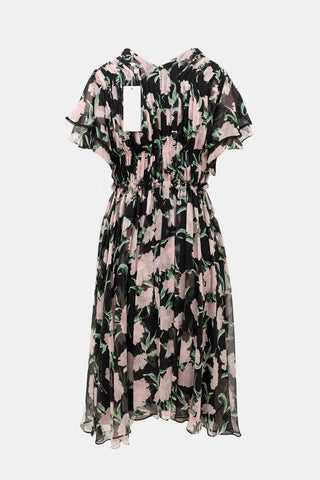 Jason Wu Silk Georgette Floral Dress