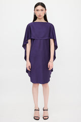Jason Wu Satin Cape Dress