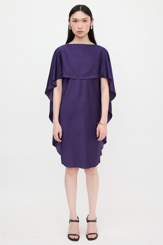 Jason Wu Satin Cape Dress