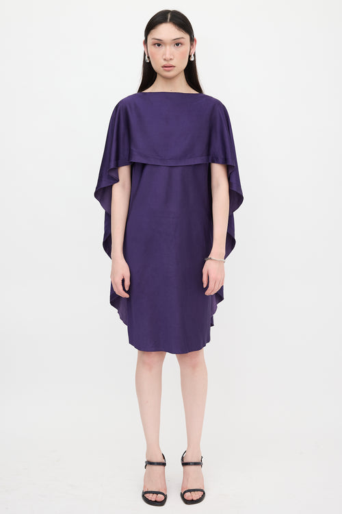 Jason Wu Satin Cape Dress