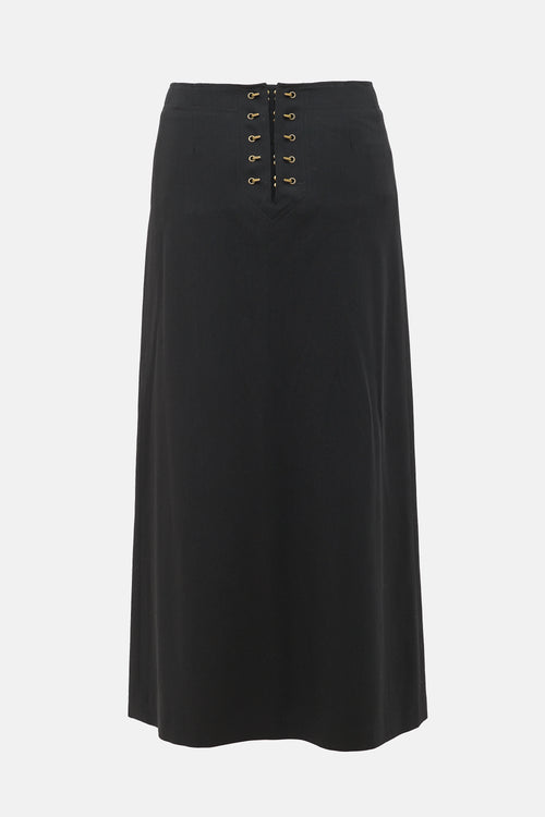 Jean Paul Gaultier Classique 1990s Hook & Eye Skirt
