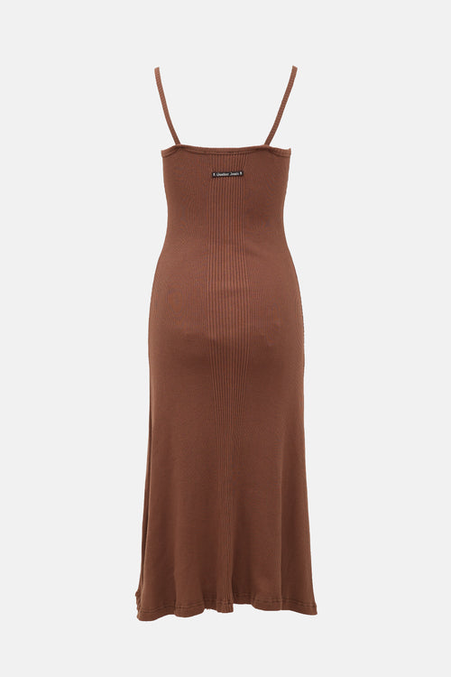 Jean Paul Gaultier Jean's Vintage Ribbed Tank Dress