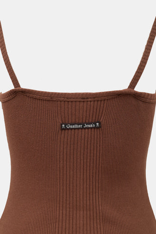 Jean Paul Gaultier Jean's Vintage Ribbed Tank Dress