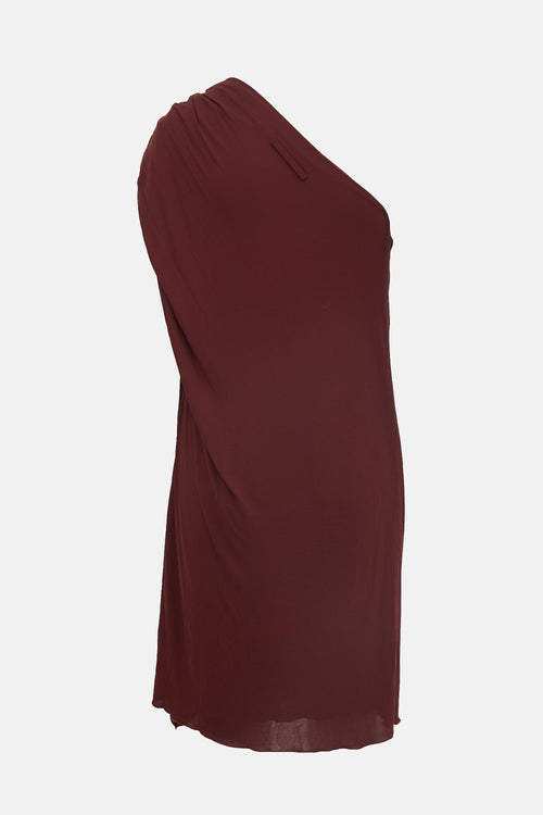 Jean Paul Gaultier Vintage One Shoulder Draped Dress