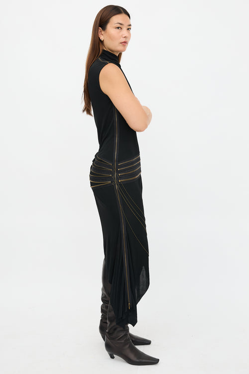 Jean Paul Gaultier Vintage Zipper Dress