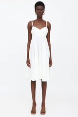 Jean Paul Gaultier Cotton Blend Sleeveless Dress