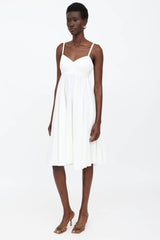 Jean Paul Gaultier Cotton Blend Sleeveless Dress