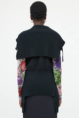 Jean Paul Gaultier Wool Knit Double Breasted Vest