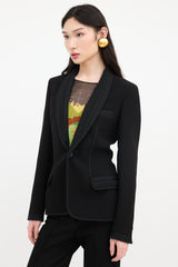 Jean Paul Gaultier Embroidered Shawl Blazer