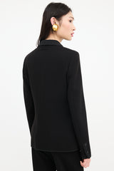 Jean Paul Gaultier Embroidered Shawl Blazer