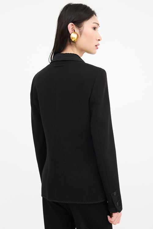 Jean Paul Gaultier Embroidered Shawl Blazer