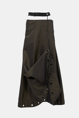 Jean Paul Gaultier FW 2002 Iridescent Grommet Skirt