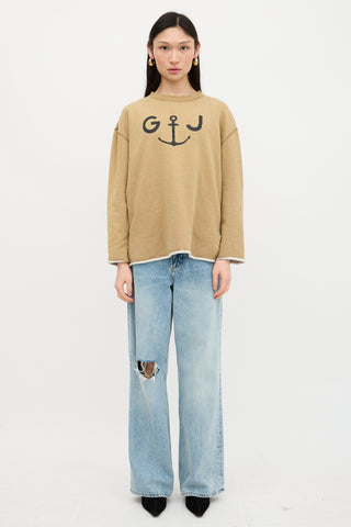 Jean Paul Gaultier Jeans Vintage Logo Sweatshirt