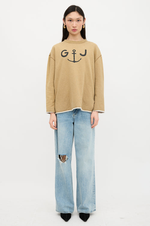 Jean Paul Gaultier Jeans Vintage Logo Sweatshirt