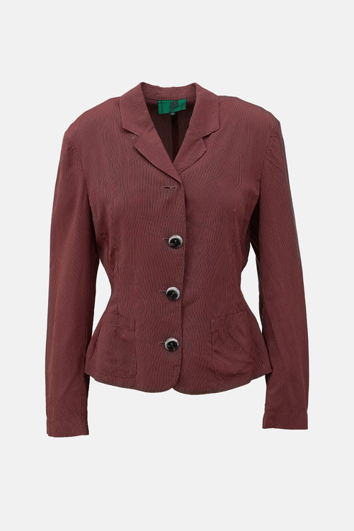 Jean Paul Gaultier Junior Vintage Pinstripe Blazer