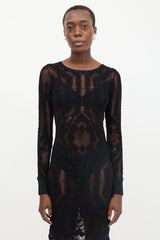Jean Paul Gaultier Soleil Vintage Mesh Dress