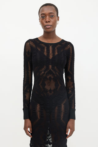 Jean Paul Gaultier Soleil Vintage Mesh Dress
