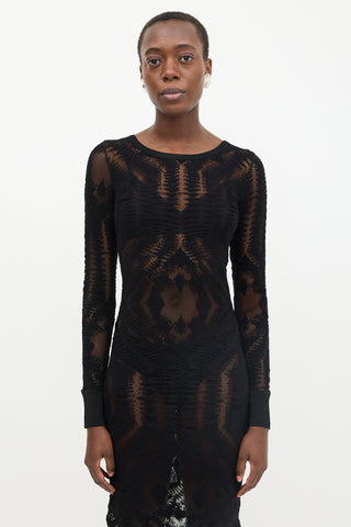 Jean Paul Gaultier Soleil Vintage Mesh Dress