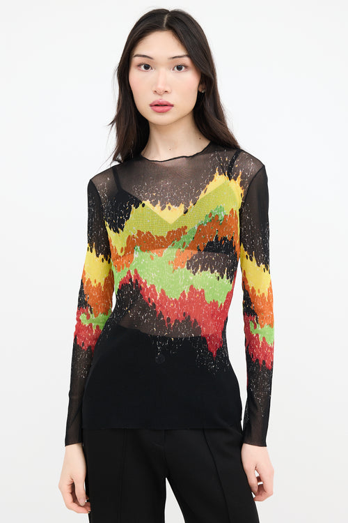 Jean Paul Gaultier Spring 1997 Mesh Top