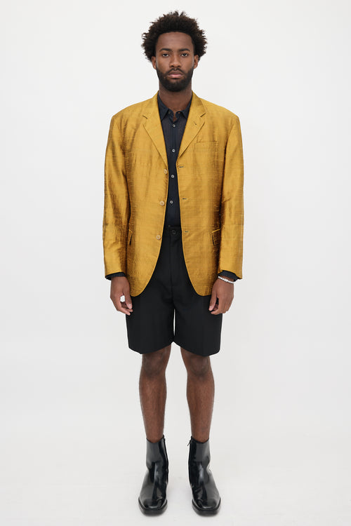 Jean Paul Gaultier Vintage Dupioni Blazer