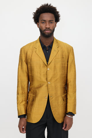 Jean Paul Gaultier Vintage Dupioni Blazer