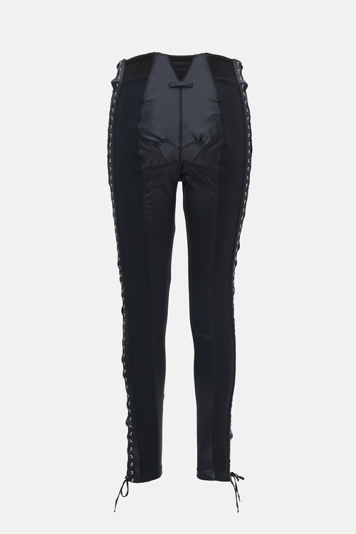 Jean Paul Gaultier X Lotta Volkova Lace Up Leggings