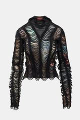 Jean Paul Gaultier X Shayne Oliver Slashed City Hoodie