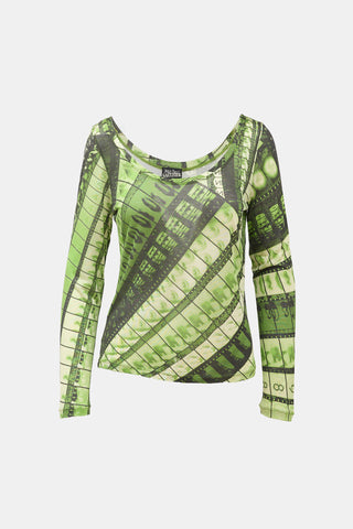 Jean Paul Gaultier Vintage Printed Top