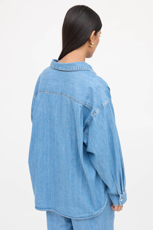 Jenni Kayne Denim Button Up Shirt
