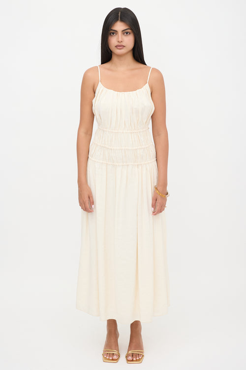 Jenni Kayne Ruched Maxi Dress