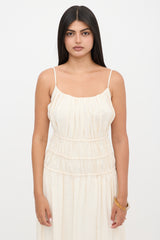 Jenni Kayne Ruched Maxi Dress