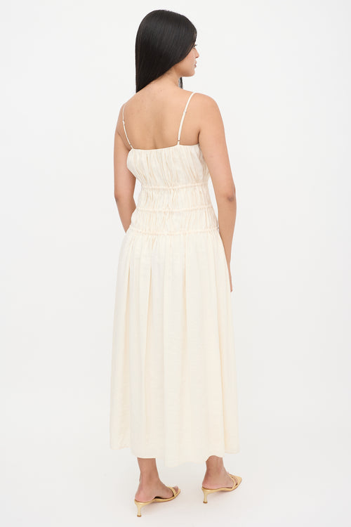 Jenni Kayne Ruched Maxi Dress