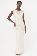 Jenny Packham Silk Embellished Dress