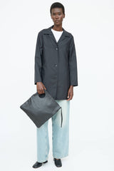 Jil Sander Leather Foldover Bag