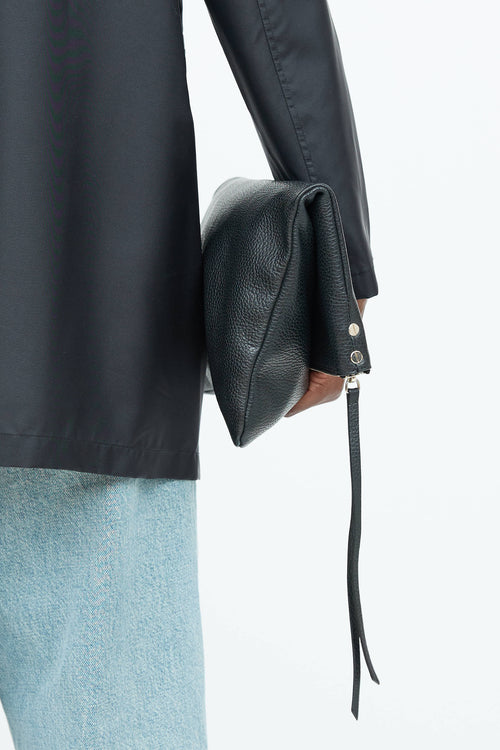 Jil Sander Leather Foldover Bag