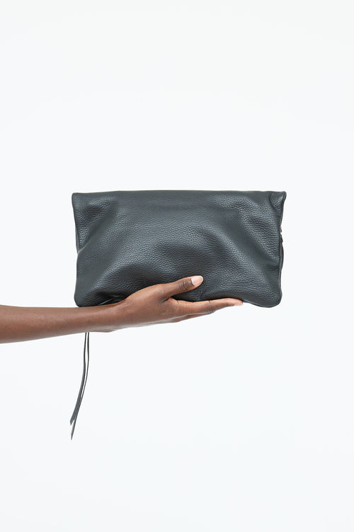 Jil Sander Leather Foldover Bag