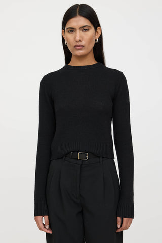 Jil Sander Knit Cropped Sweater