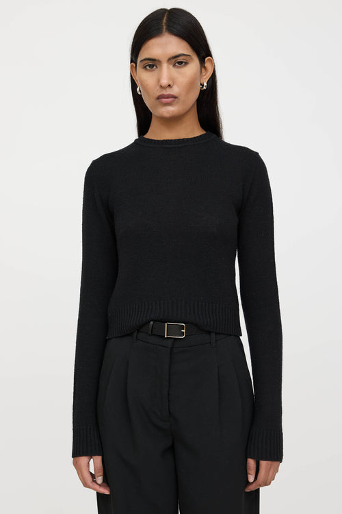 Jil Sander Knit Cropped Sweater