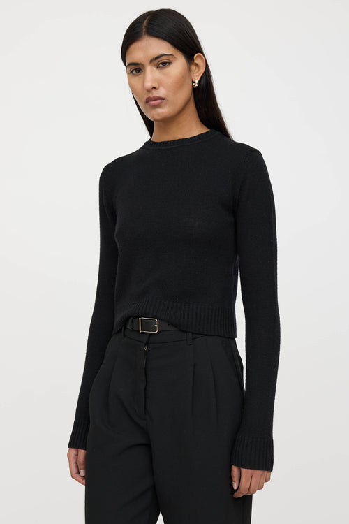 Jil Sander Knit Cropped Sweater