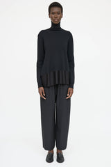 Jil Sander Wool Turtleneck Sweater