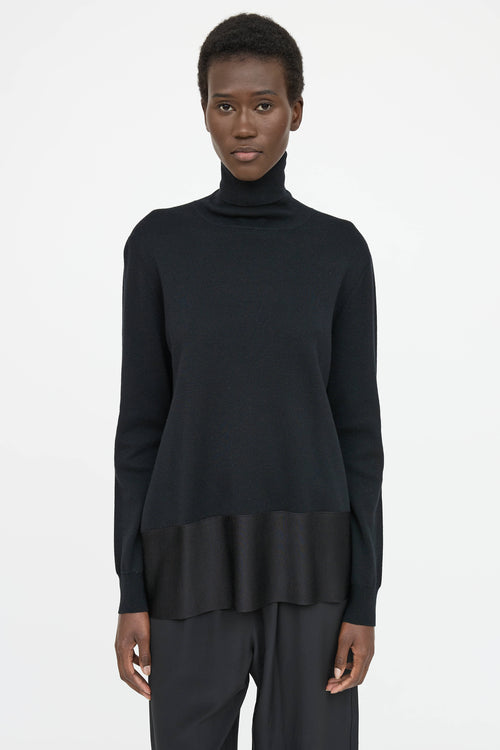 Jil Sander Wool Turtleneck Sweater