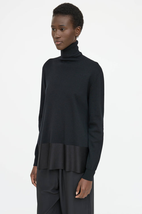 Jil Sander Wool Turtleneck Sweater