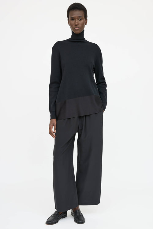 Jil Sander Wool Turtleneck Sweater